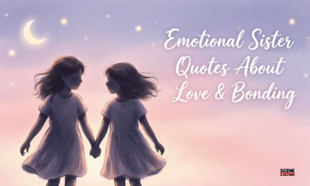 Emotional Sister Quotes About Love & Bonding