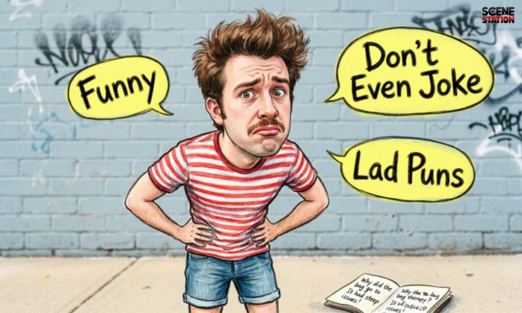Funny Don't Even Joke Lad Puns