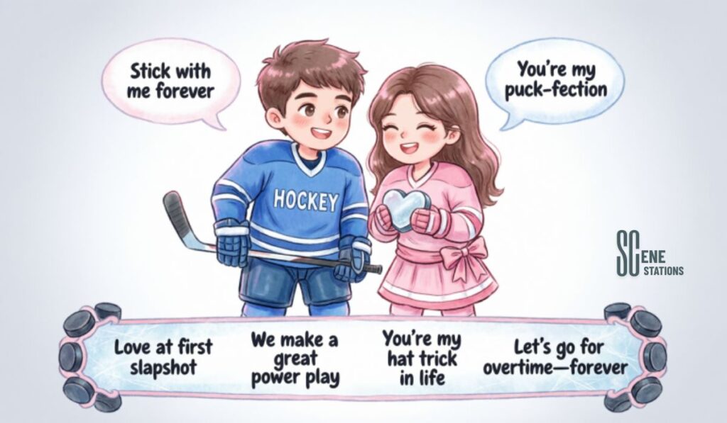 Hockey Love Puns for Couples