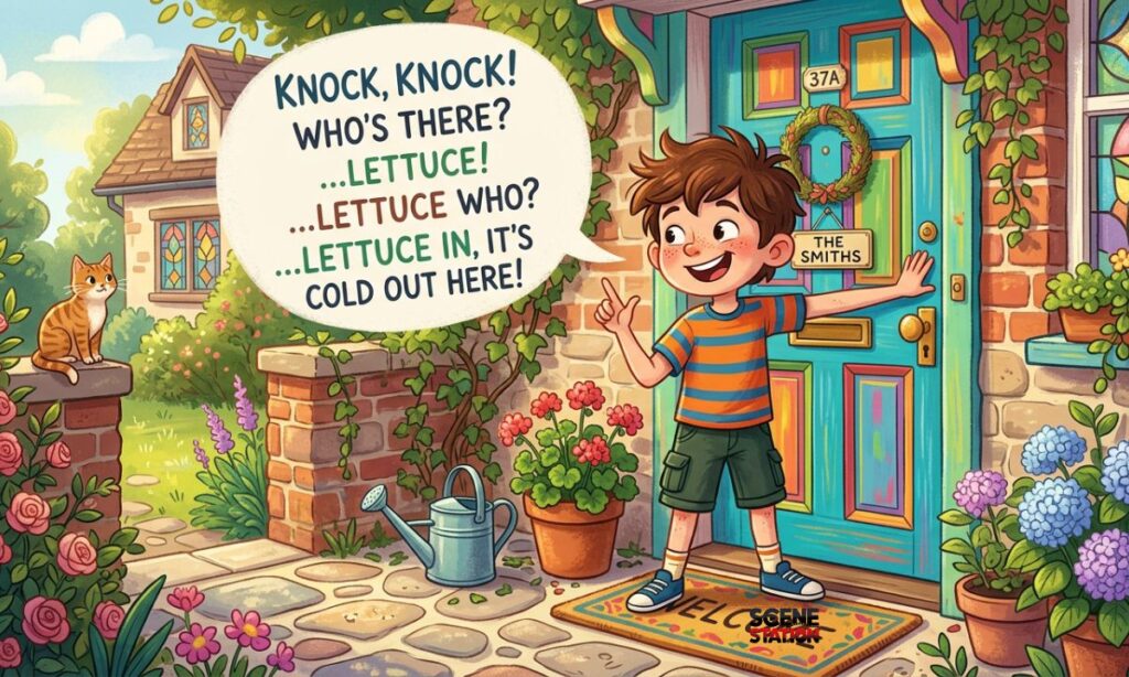 Knock-Knock Don't Even Joke Lad Puns 