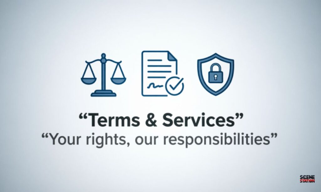 Terms & Conditions – Scenestations