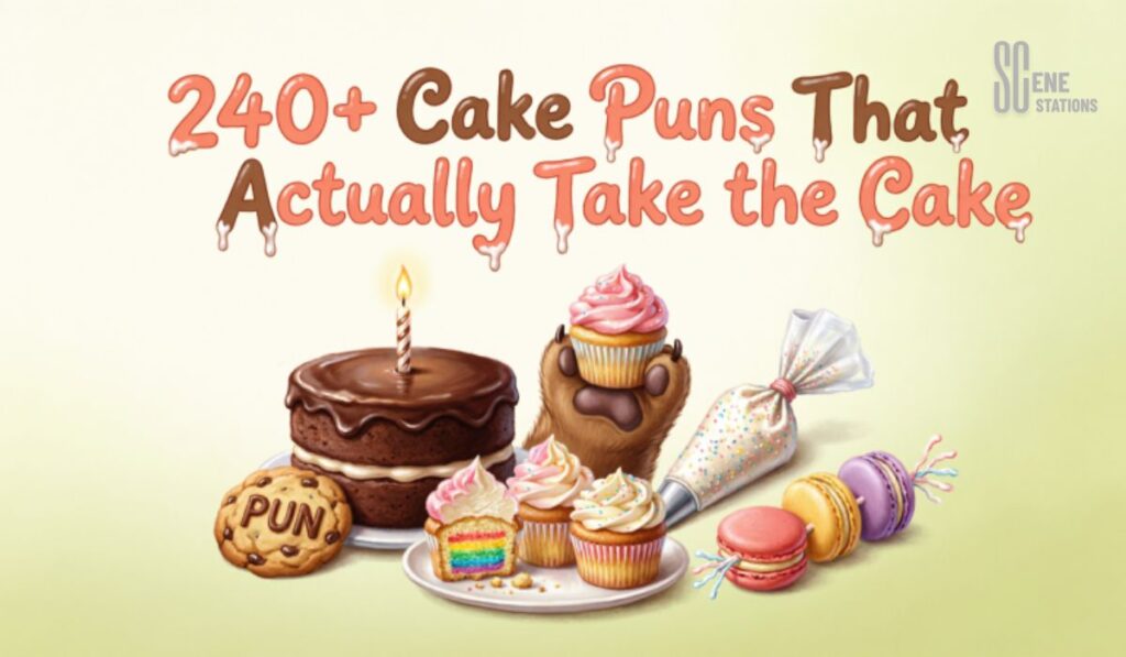 240+ Cake Puns That Actually Take the Cake