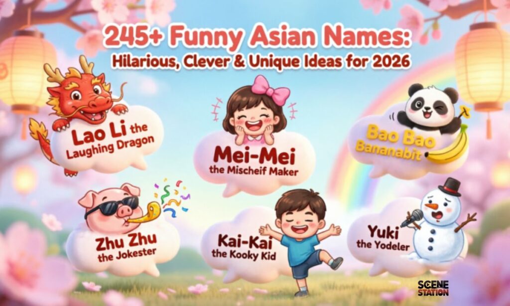245+ Funny Asian Names Hilarious, Clever & Unique Ideas for 2026