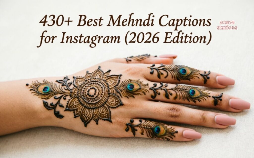 430+ Best Mehndi Captions for Instagram (2026 Edition)