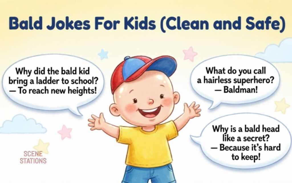 Bald Jokes For Kids (Clean and Safe)