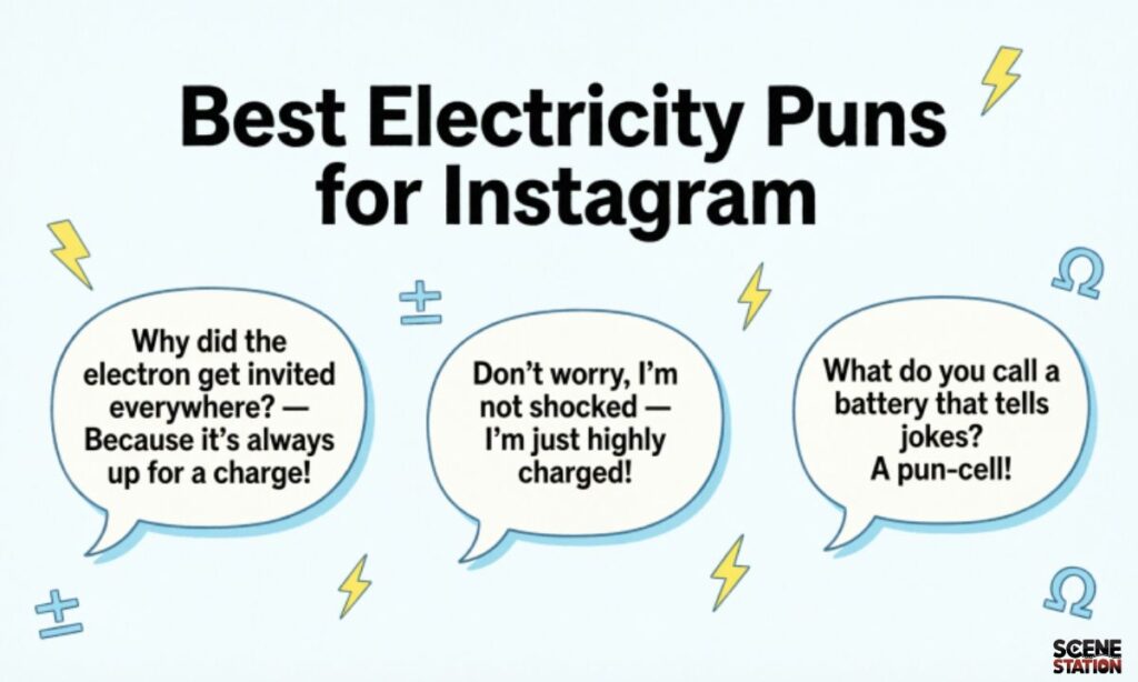 Best Electricity Puns for Instagram