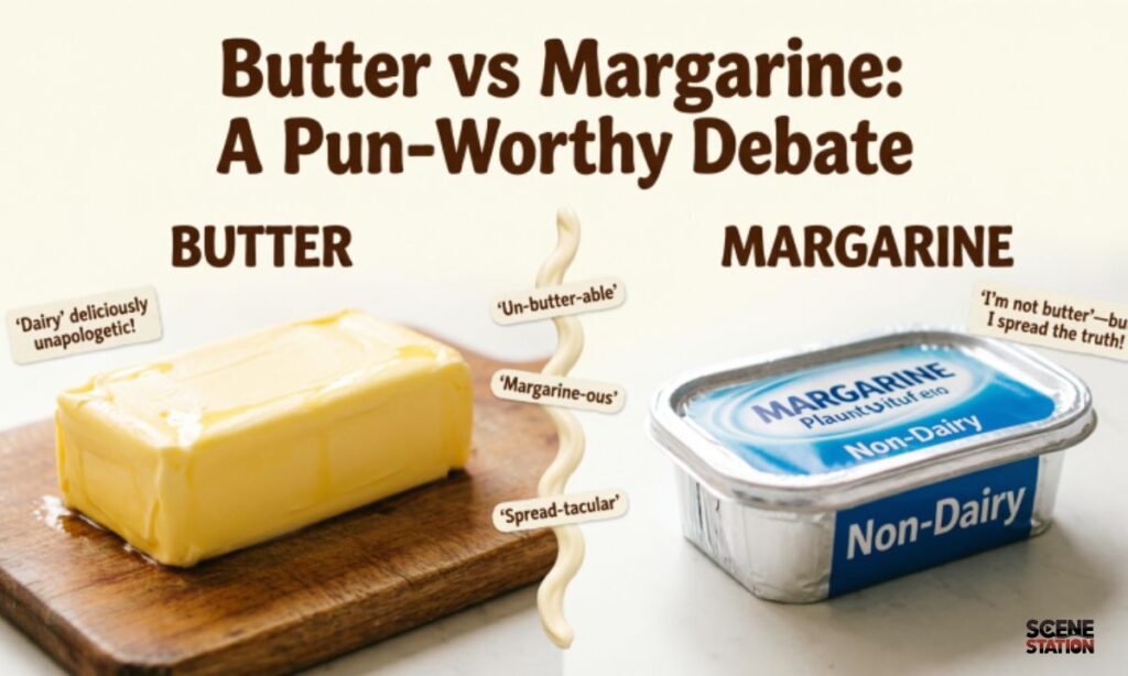 Butter vs Margarine: A Pun-Worthy Debate