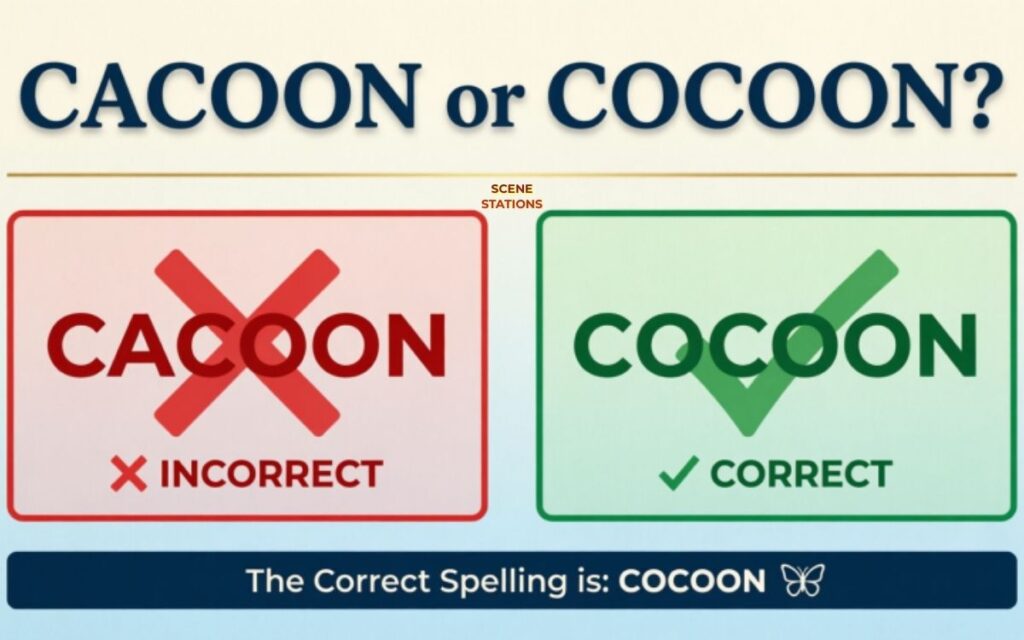Cacoon or Cocoon Here's the One You Should Actually Use