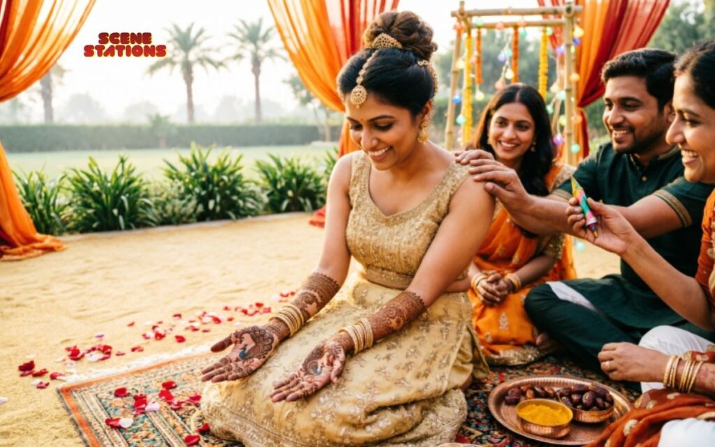 Captions for Mehndi Ceremony and Function