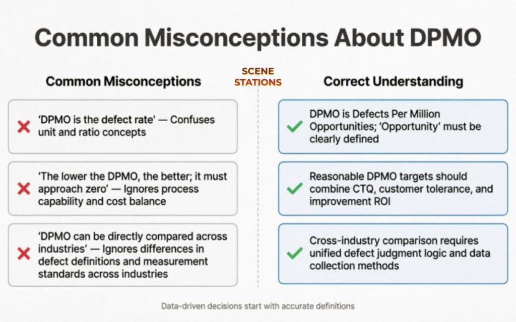 Common Misconceptions About DPMO