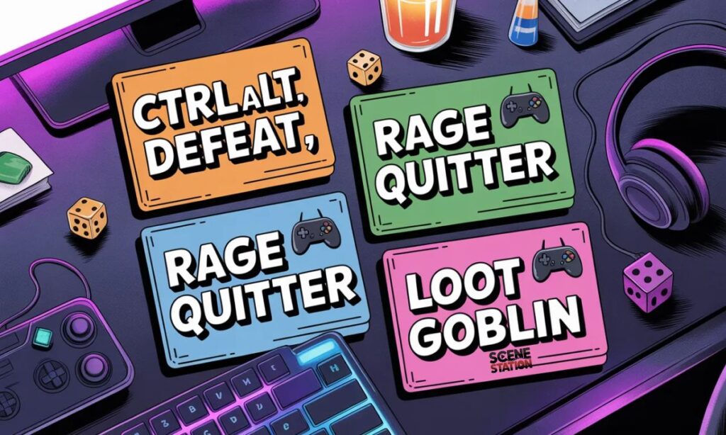 Dirty Name Puns for Games and Gamertags