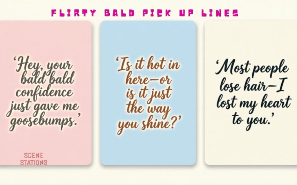 Flirty Bald Pick Up Lines