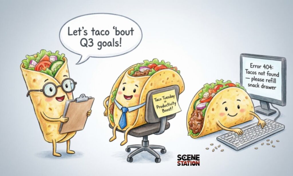 Taco Puns for Office Work
