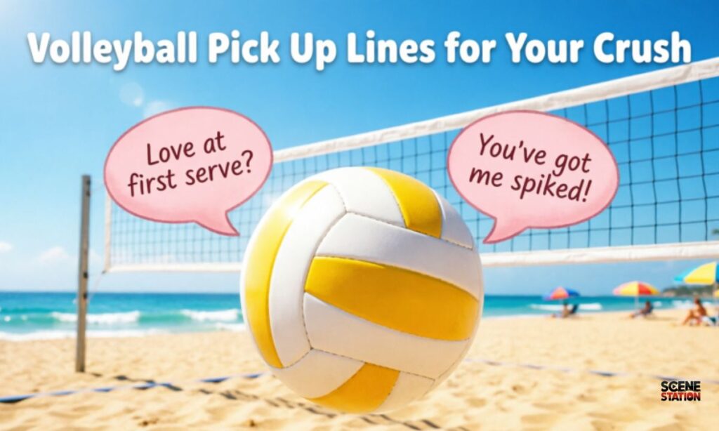 Volleyball Pick Up Lines for Your Crush