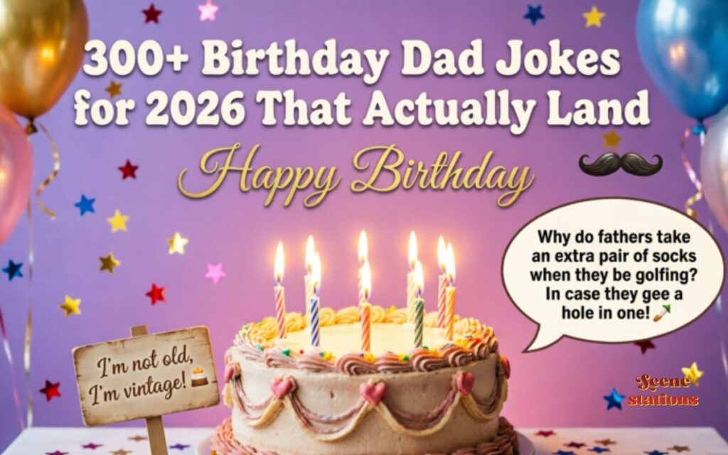 300+ Birthday Dad Jokes for 2026 That Actually Land