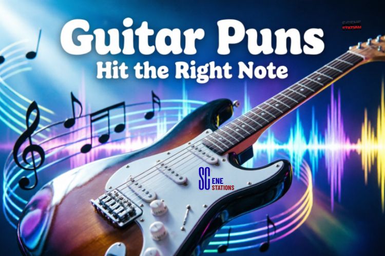Electric Guitar Puns for Bold, Loud Energy