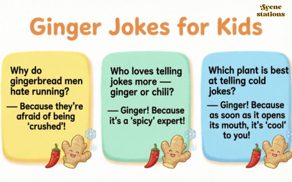 Ginger Jokes for Kids