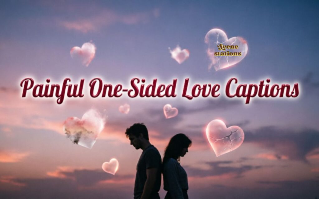 Painful One-Sided Love Captions