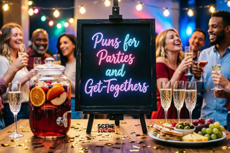 Puns for Parties and Get-Togethers