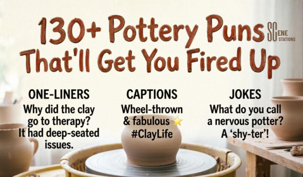 130+ Pottery Puns