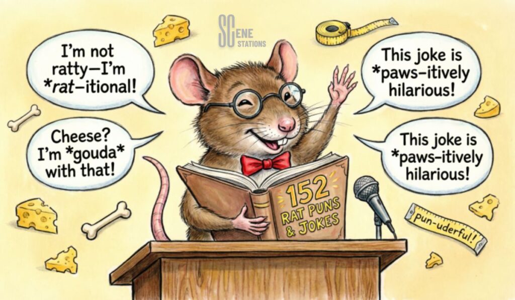 152 Rat Puns and Jokes for Captions, Texts & Pet Lovers
