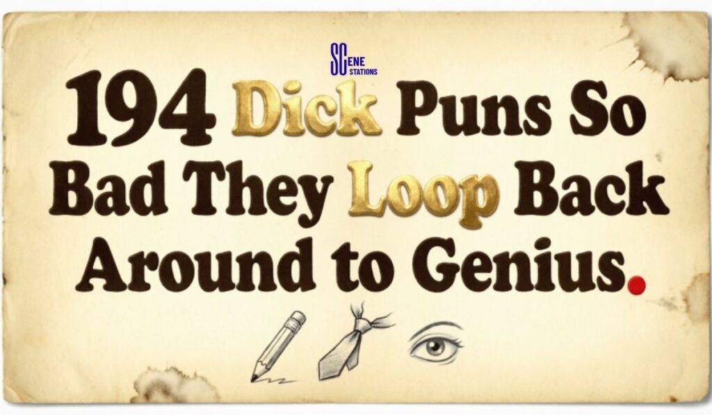 194 Dick Puns So Bad They Loop Back Around to Genius