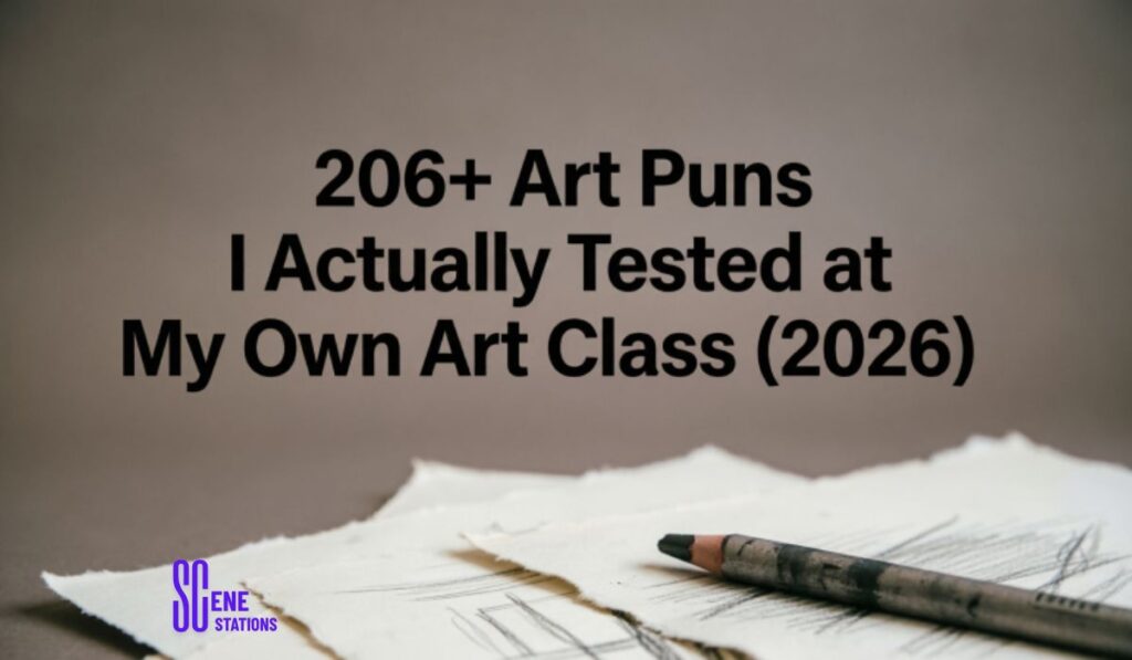 206+ Art Puns I Actually Tested at My Own Art Class