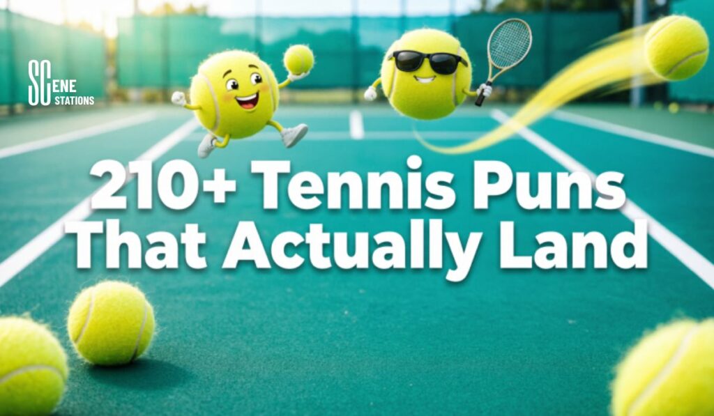210+ Tennis Puns
