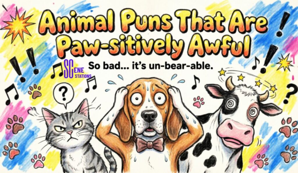 Animal Puns That Are Paw- fictively Awful