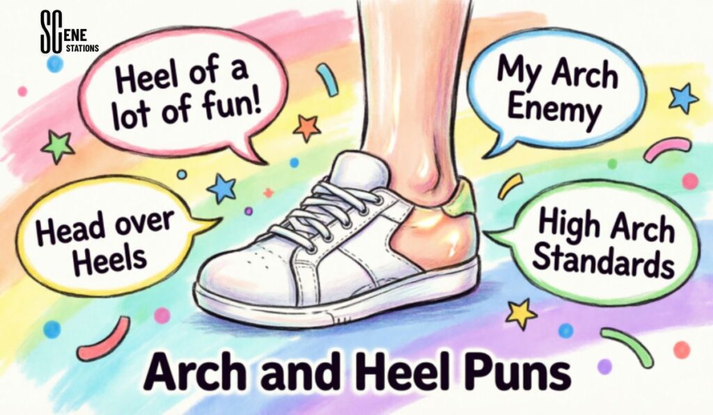 Arch and Heel Puns