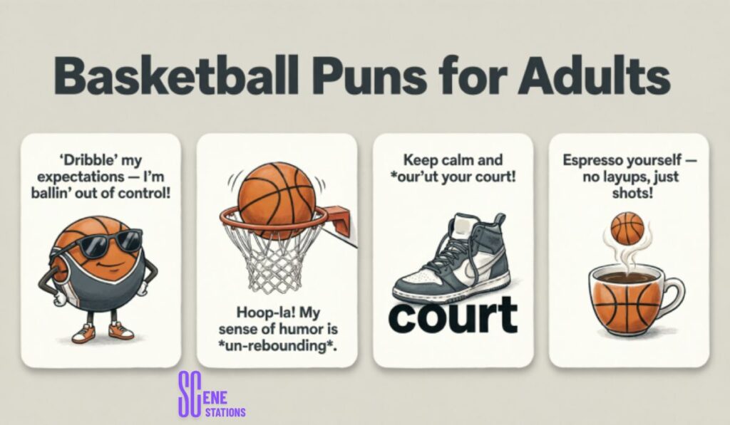 Basketball Puns for Adults