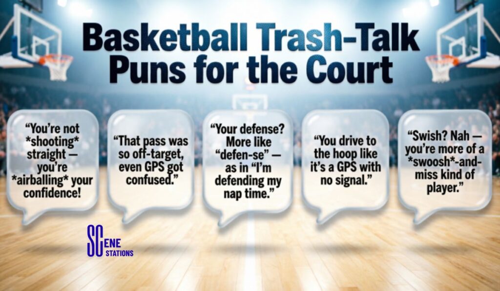 Basketball Trash-Talk Puns for the Court