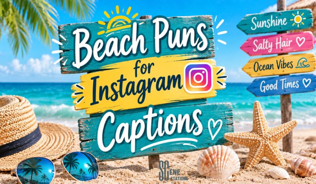 Beach Puns for Instagram Captions