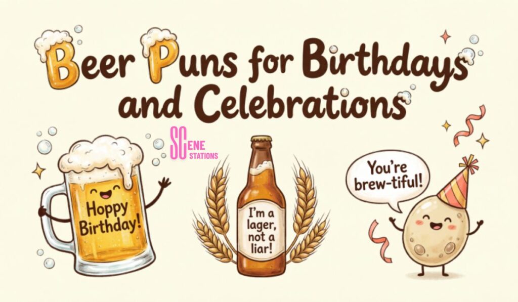 Beer Puns for Birthdays and Celebrations
