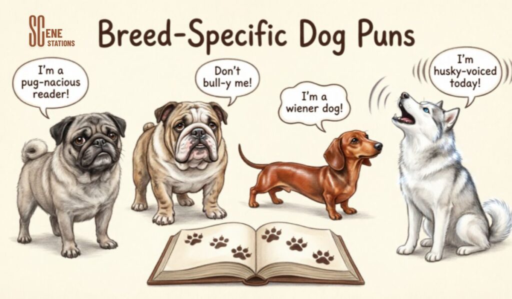 Breed-Specific Dog Puns
