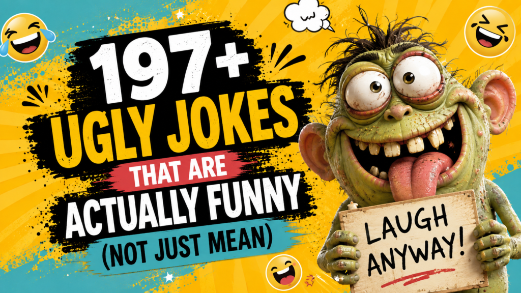 Punny Ugly Jokes for Wordplay Lovers