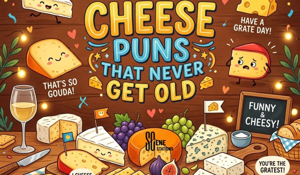 Cheesy Food Jokes for Dinner and Snack Time
