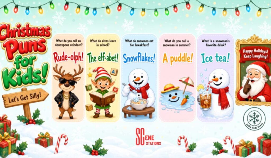 Christmas Puns for Kids That Spread Holiday Cheer