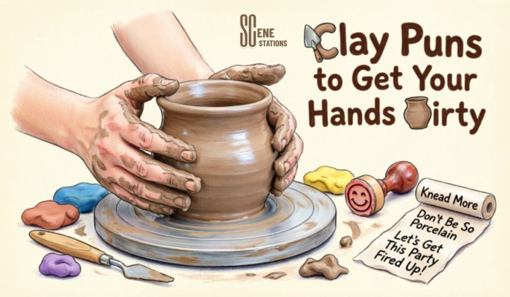 Clay Puns to Get Your Hands Dirty
