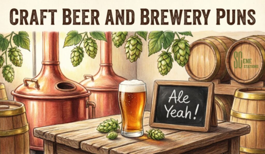 Craft Beer and Brewery Puns