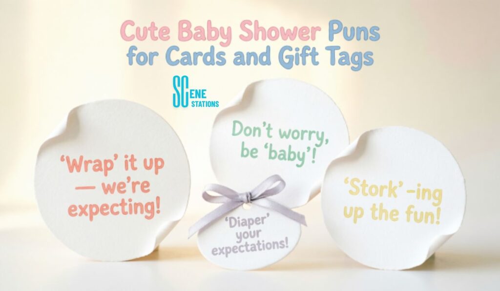 Cute Baby Shower Puns for Cards and Gift Tags