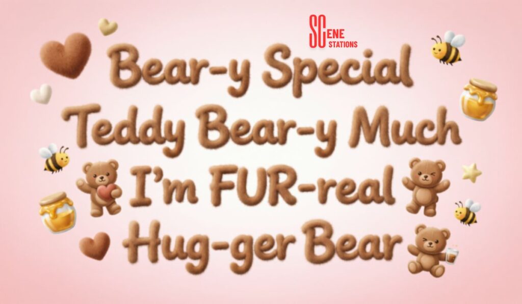 Cute Teddy Bear Puns