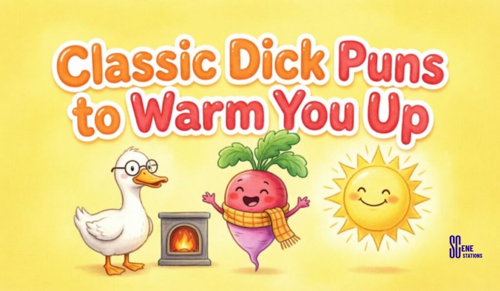 Classic Idiom Twist Dick Puns