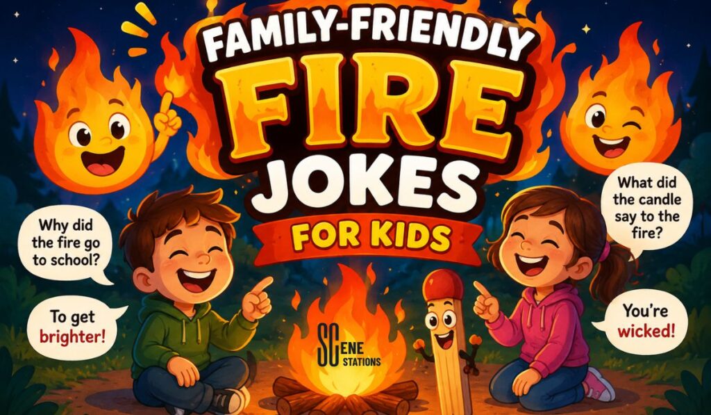 Family-Friendly Fire Jokes for Kids