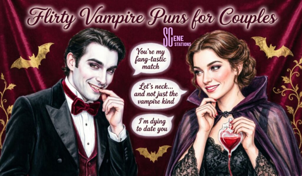 Flirty Vampire Puns for Couples