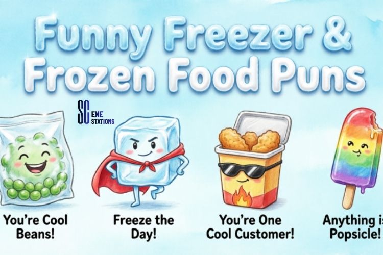 Freezer and Frozen Food Puns