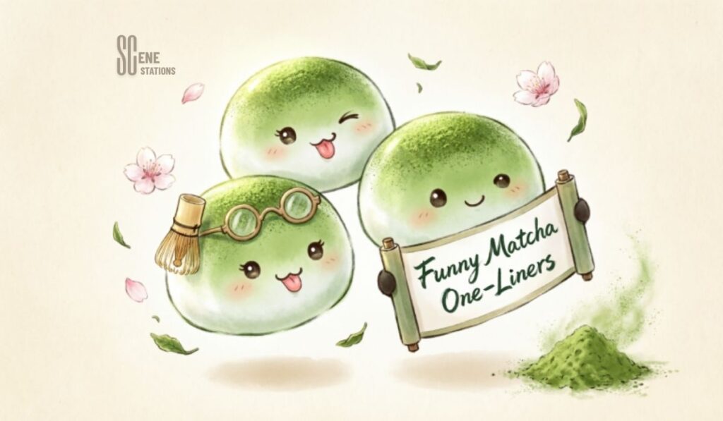 Funny Matcha One-Liners