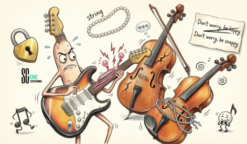 Guitar and String Instrument Puns