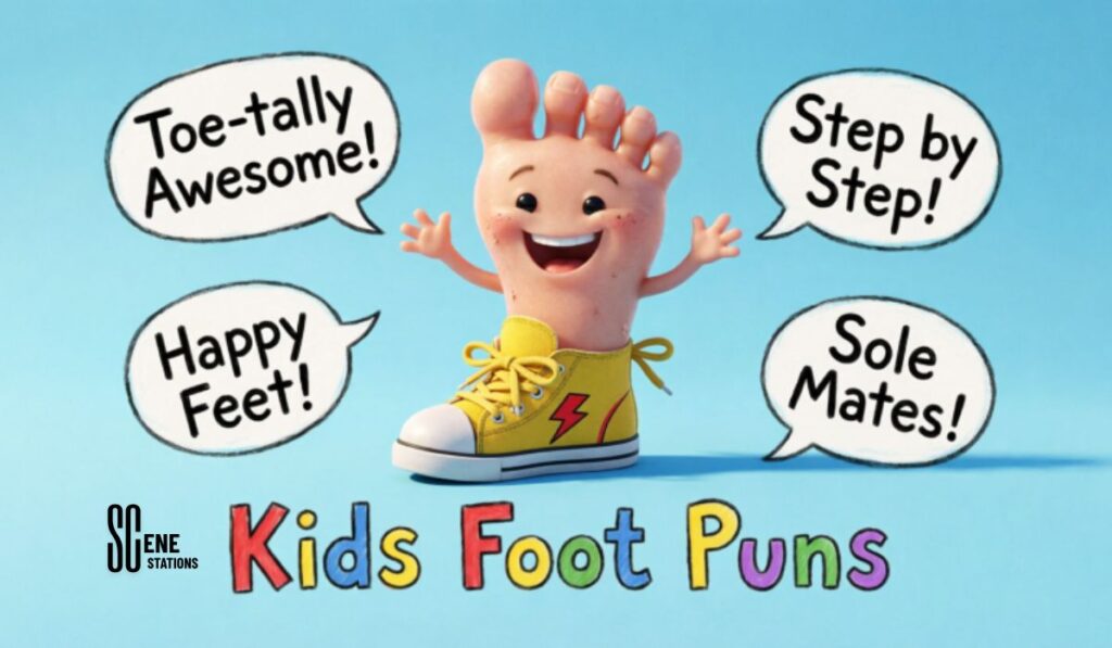 Kids Foot Puns