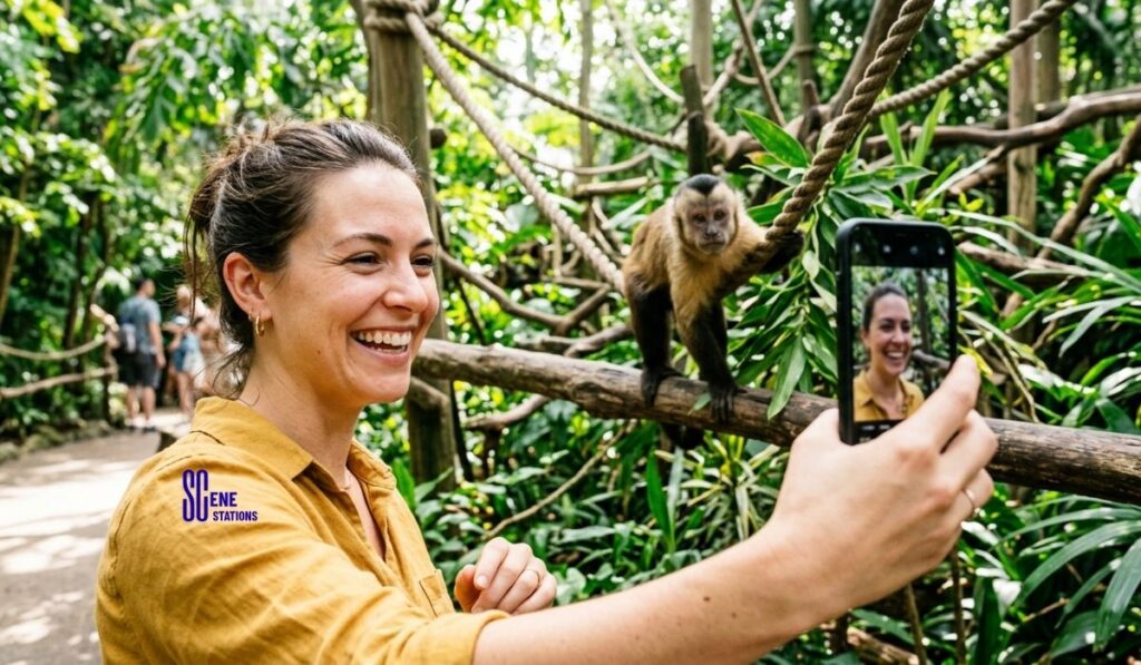 Monkey Instagram Captions for Zoo Trips and Selfies